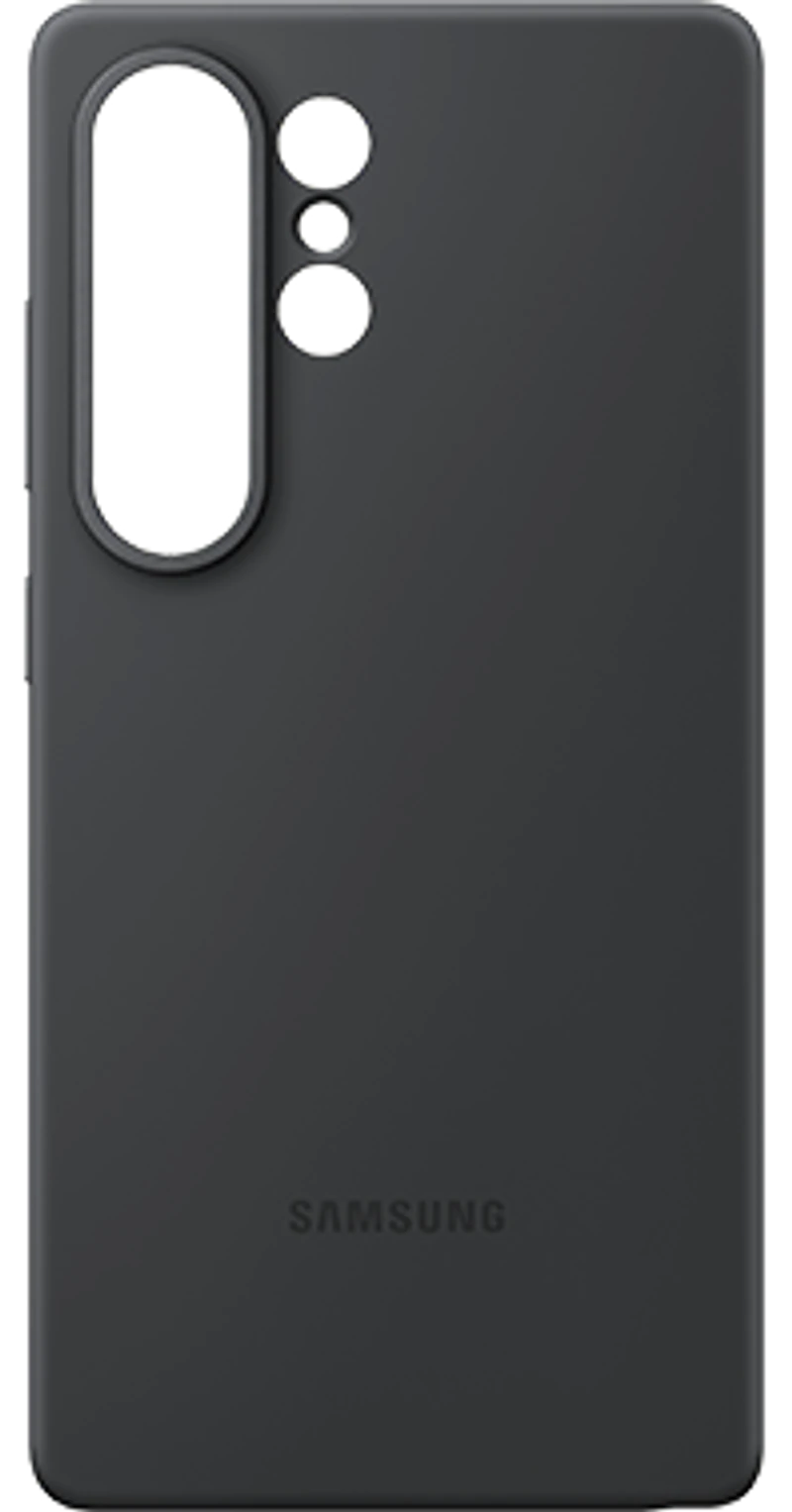 samsung silicone case galaxy s25 ultra svart
