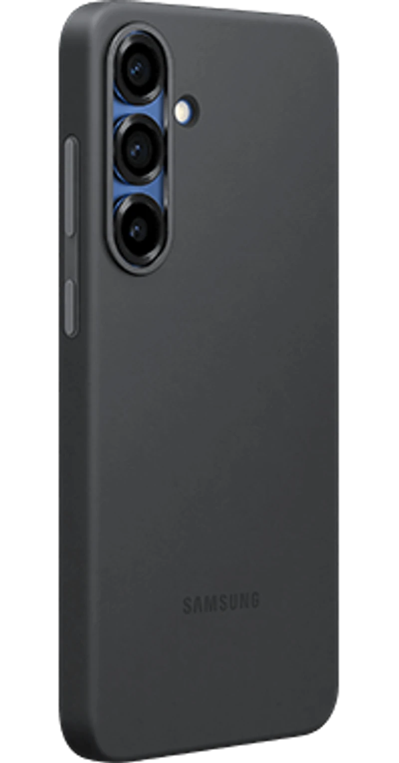 samsung silicone case galaxy s25 svart