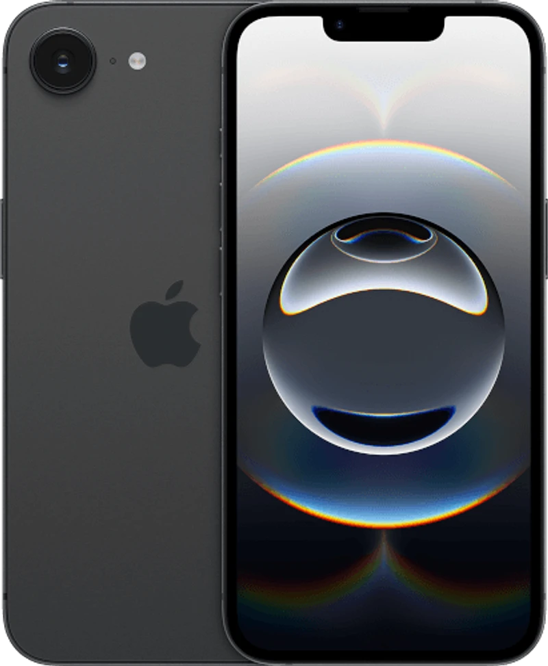 iphone 16e 128gb svart